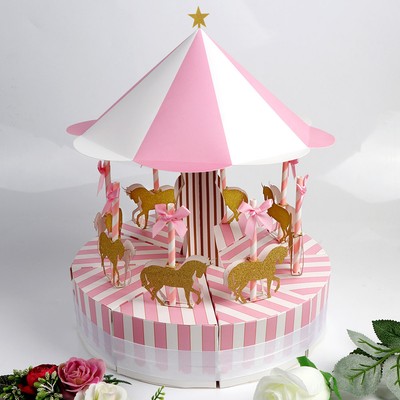 Unique Carousel Candy Box Kids Birthday Carousel Themed Party Baby