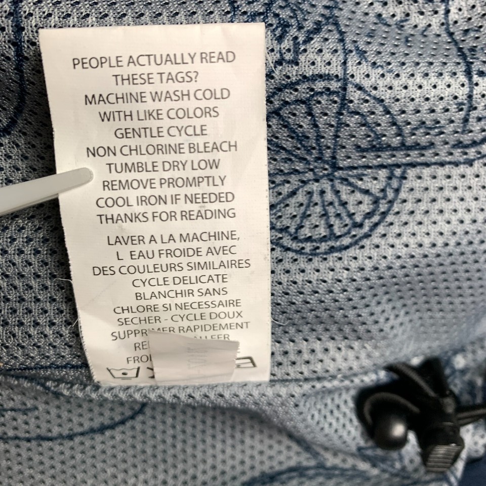 Travis Mathew Golf Jacket Mens XXL 2XL Navy Full Zip Performance