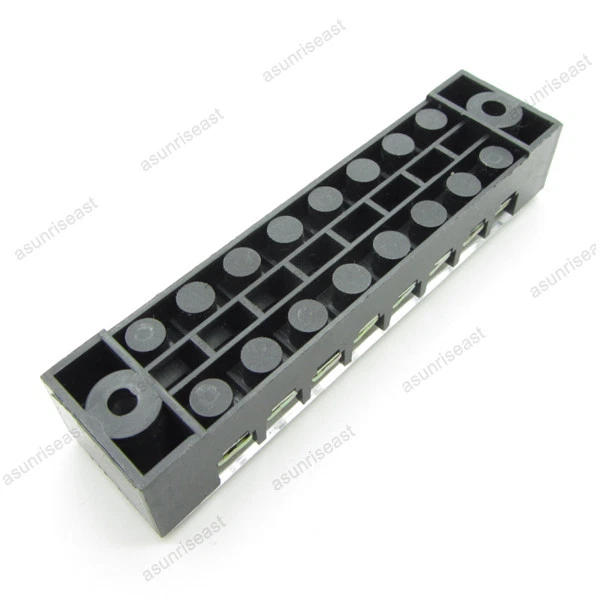 5 × Barrier Terminal Block 15A 600V 8 Pole Position Way TB-1508L for 22-15AWG - Image 4 of 4
