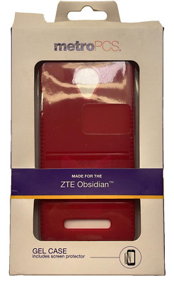 MetroPCS Gel Case for ZTE Obsidian - Red