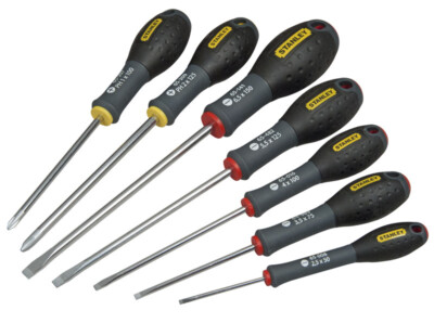 Stanley FatMax Schraubendreher 7-tlg. Parallel-Schlitz-Phillips Schraubenzieher