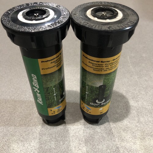 Rain Bird 1800 4" Pop-Up Adjustable Circle Sprinkler Head 8’-15’ 90 Deg 2 Pk - Picture 2 of 2