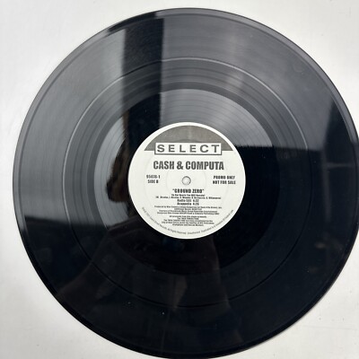 Cash & Computa Ground Zero 12'' LP Record Album (Vinyl Only)