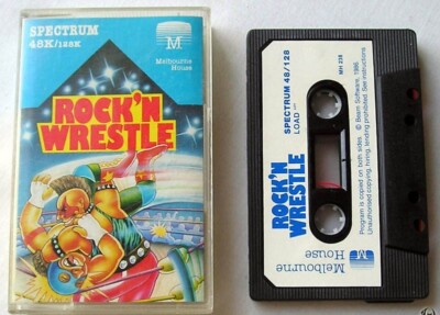 Sinclair ZX Spectrum 48K Game - ROCK 'N WRESTLE - Melbourne House