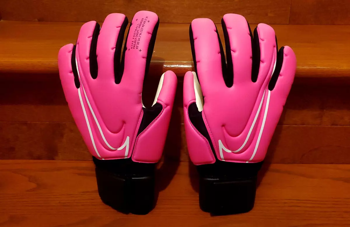 New Nike Premier SGT RS Promo Goalkeeper GK Pink Adult SZ 9 CK4874 610 | eBay