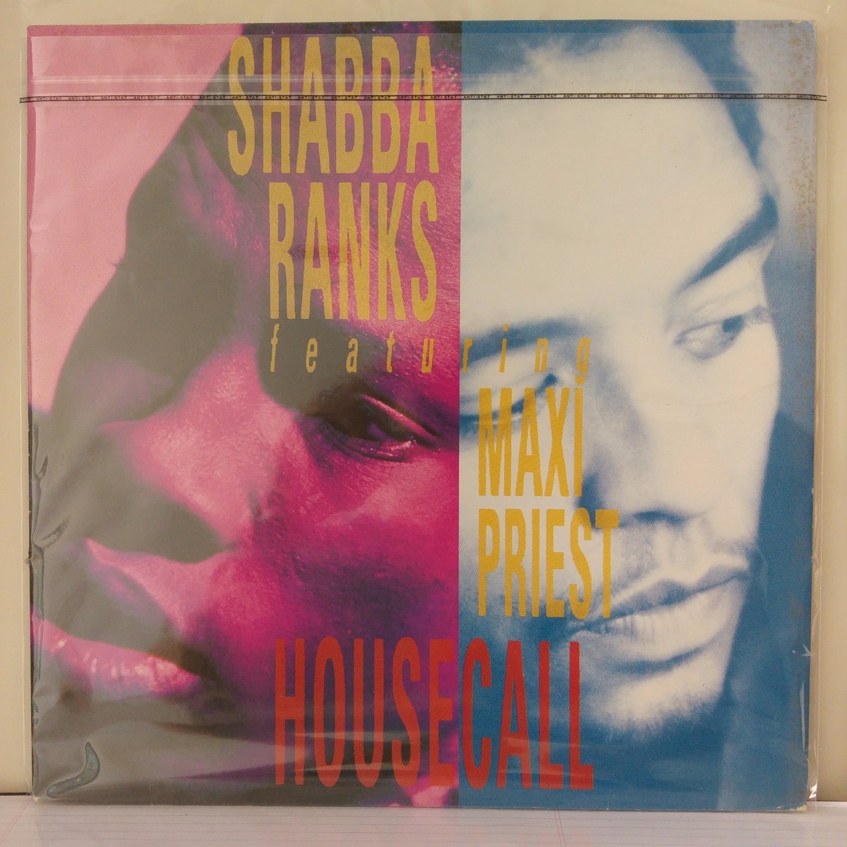 Shabba Ranks Featuring Maxi Priest - Housecall (Vinyl, 12