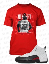 Mindset Goat Big Tall Graphic Pro Club Shaka Tee to Match J12 Red Taxi Sneaker T