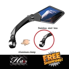 Hafny HF-MR085L 360º Adjustable Bike Handlebar Grip Rearview Mirror - Left