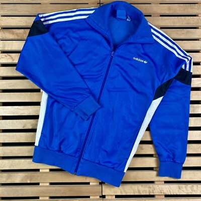 Mens Bomber Jacket Adidas Originals Vintage Size L