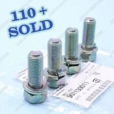 OEM Subaru IMPREZA WRX Disc Brake Caliper Bracket Mount Bolt SET of 4  901130011