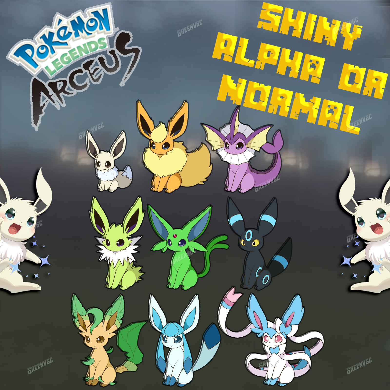 All Eeveelutions Family POKÉ PRINTS Eeeveelution (Download Now) 