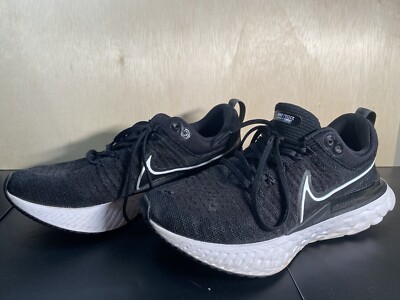 Size 7.5 - Nike React Infinity Run Flyknit 3 Black White