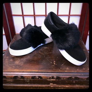 michael kors rabbit fur sneakers