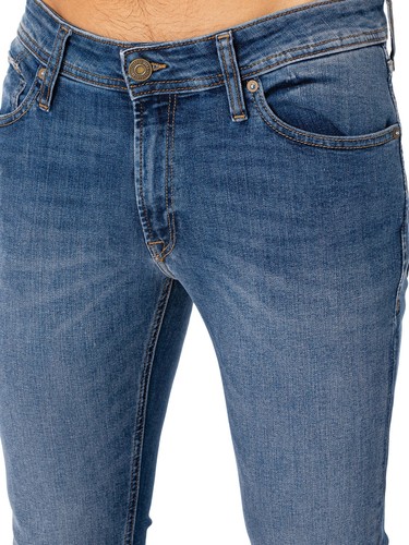 Jack & Jones de los hombres Liam Original 005 Skinny Jeans, Azul - Imagen 5 de 5