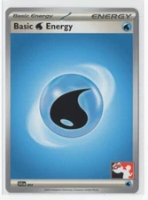 Pokemon Prize Pack Water Energy Play! Stamped