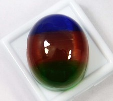 Natural 69.75 Ct Chrysoberyl Cats Eye Oval Cabochon Cut Loose Gem 24.2x19.3 mm