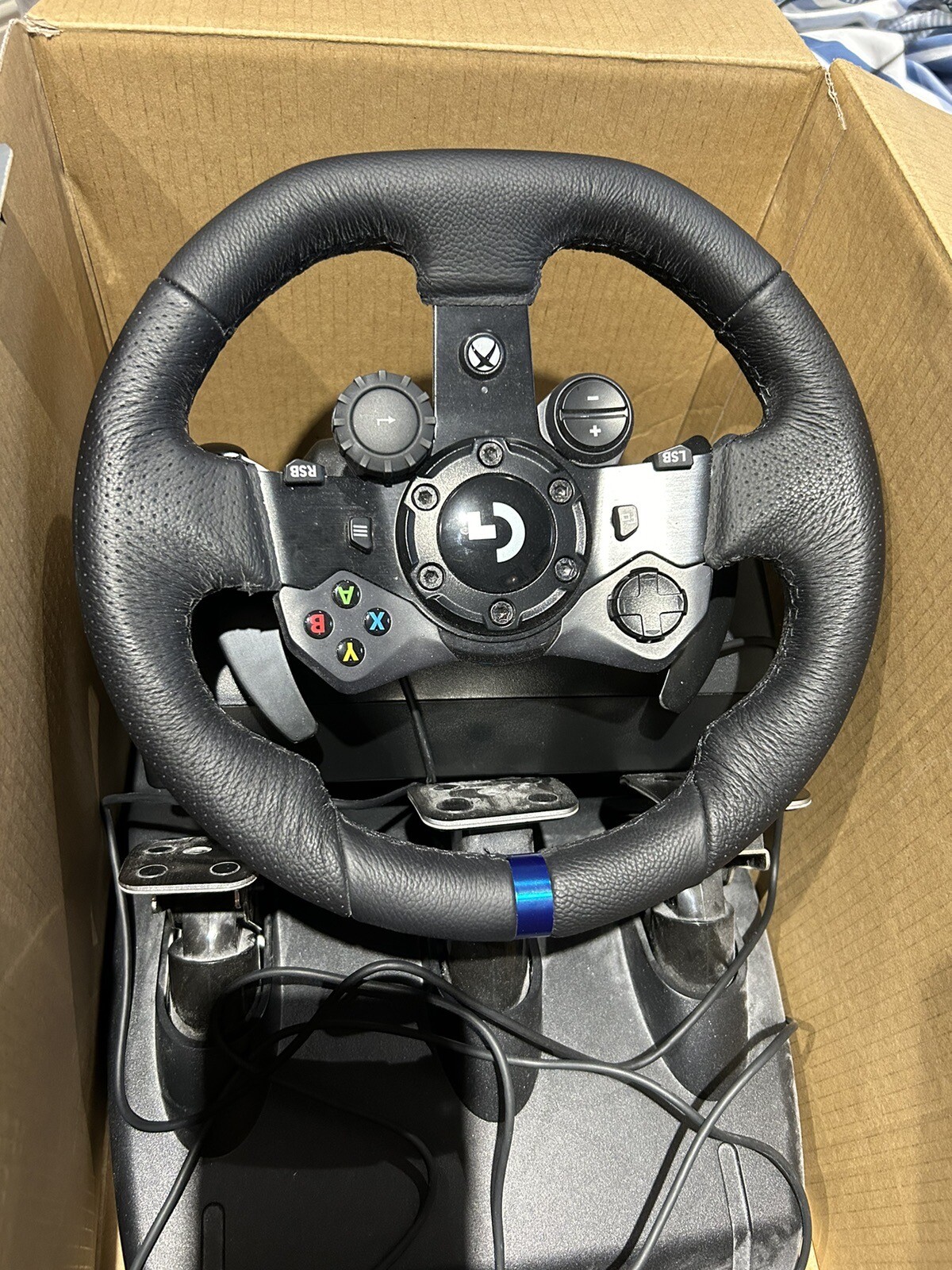 Logitech G923 True Force Driving Wheel + Pedals And Shifter BUNDLE All