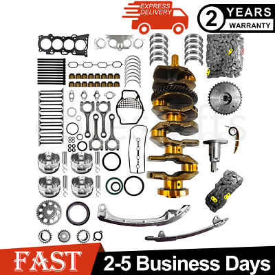 2AZ-FE For Toyota Engine Overhaul Rebuild Kit W/Crankshaft Rods Timing Kit 2AZFE