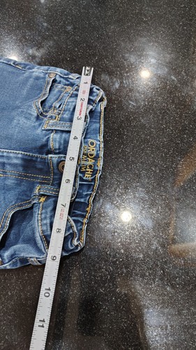 Girls Jordache premium blue denim jeans size 4t adjustable - Picture 4 of 6