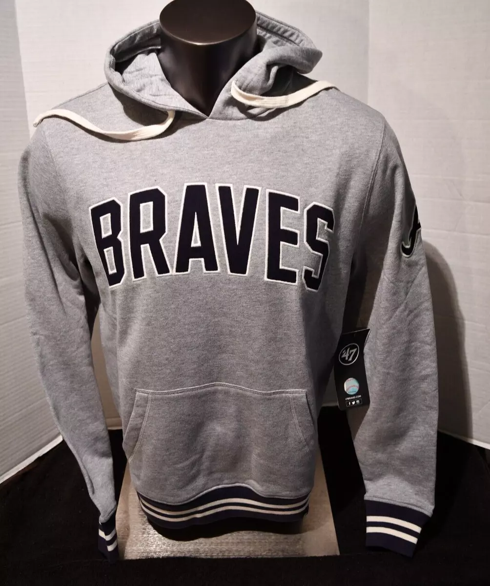 Nike Baseball (MLB Atlanta Braves) Men's 3/4-Sleeve Pullover