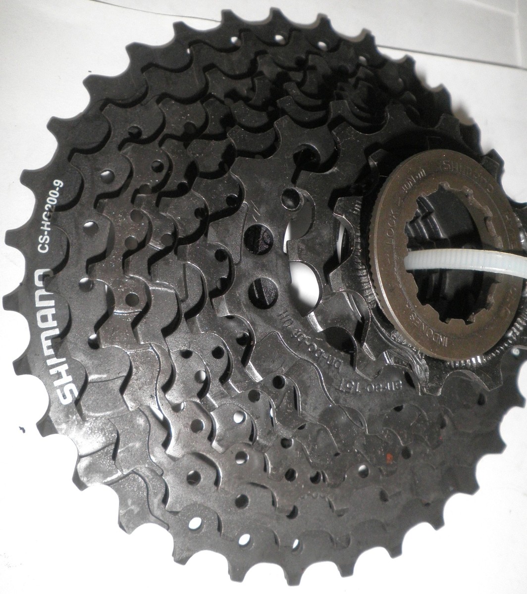 SHIMANO HYPER GLIDE-C CS-HG200-9 11-32T CASSETTE 9-SPEED BICYCLE