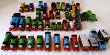 SEE INVENTORY LIST THOMAS  FRIENDS TRAIN 45pc LOT TRAINS MAGNETIC WOOD