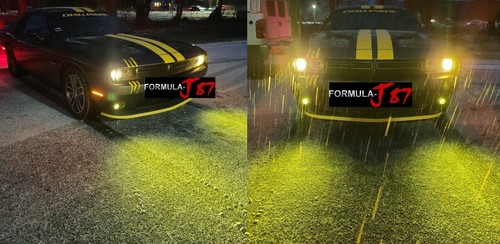 LED G8 Canceler H10 9145 3000K Yellow Two Bulbs Fog Light Replacement Upgrade EO - Picture 10 of 12