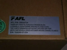 Fiber Optic DWDM OSP Cassette 4 channels 100Ghz Channel Spacing, ITU 28-31