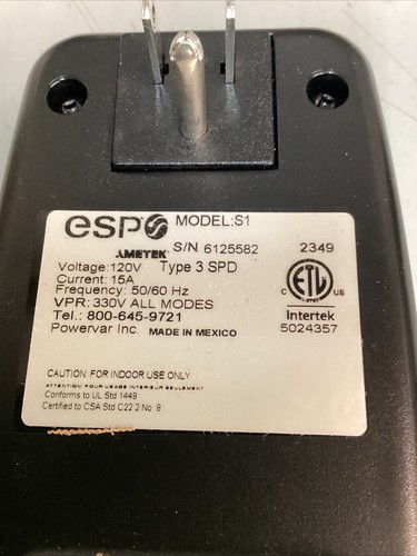 2 Ametek ESP Surgex S1 Surge Protector/Line Conditioner by Tekswamp. - 第 2/4 張圖片
