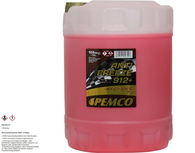 Pemco антифриз 912 красный