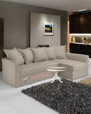 Ikea Cover for Holmsund Corner Sofa-Bed Borgunda` Beige