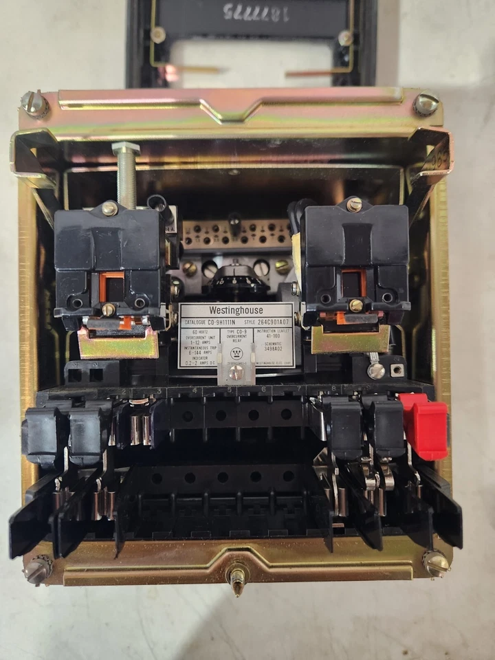 Westinghouse Overcurrent Relay CO-9H1111N Style 264C901A07 - Image 3 of 4