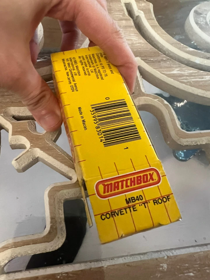 Matchbox MB40 1:64 Welloy W/Strips Chevrolet Corvette "T" Roof - Image 2 of 2