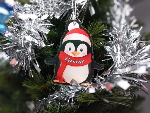 Personalised Christmas Tree Acrylic Bauble Decoration - Xmas Tree - Gift Present - Picture 6 of 20