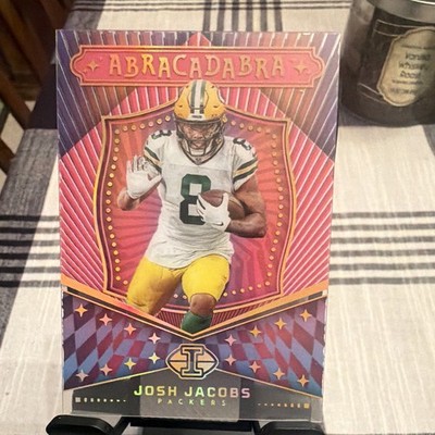 Panini 2024 Illusions Abracadabra Josh Jacobs Packers #17 Pink 071/399