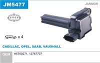 Janmor ZüNdspule JM5477 FüR Z03 CC Signum Vectra Opel Z02 Cadillac Saab Caravan