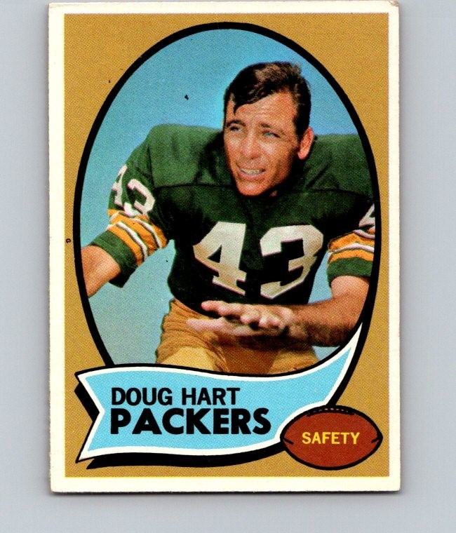 1970 TOPPS FOOTBALL #2 DOUG HART  EX