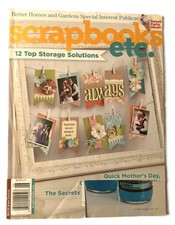 Better Homes  Gardens Scrapbooks etc., June 2012 Magazine
