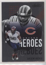 2021 Panini Absolute Unsung Heroes Akiem Hicks #UH16 2l4