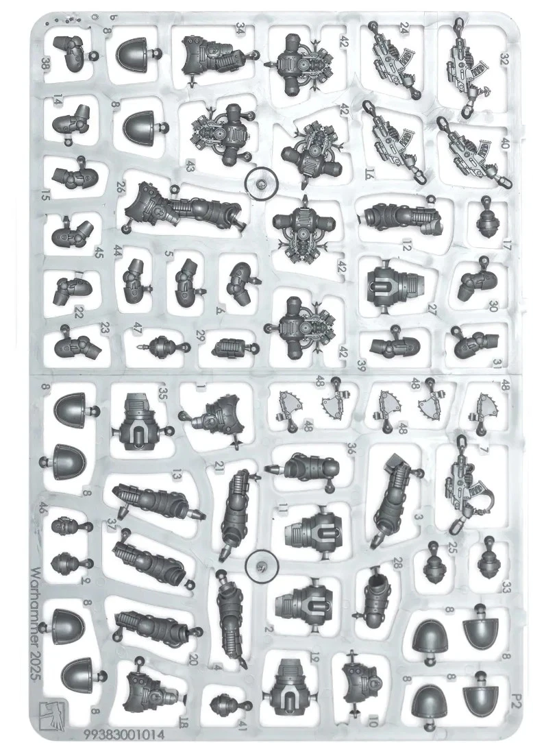 5x LEGION MKII TACTICAL SQUAD (no upgrades) Horus Heresy Saturnine