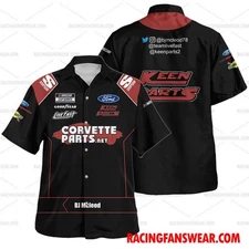 BJ McLeod Nascar 2022 Racing Suit Uniform Apparel Clothes Hawaiian  Shirts