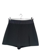 ZARA Gonna da tennis Donna Pantalone corto Taglia IT 44 nero elegante