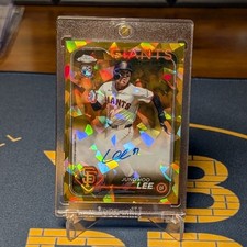 2024 Topps Chrome Update Sapphire Jung Hoo Lee Gold Refractors Autograph RC /50