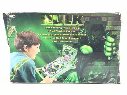 Máquina electrónica de pinball Marvel Incredible Hulk probada y funcionando - Imagen 4 de 24