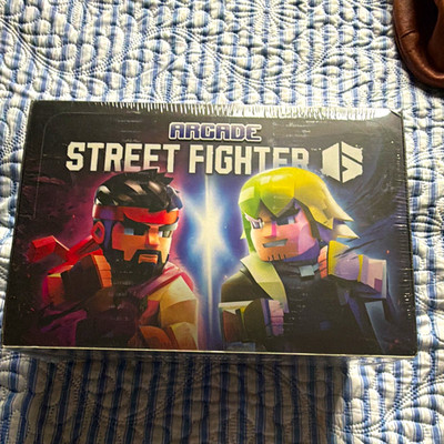 Mighty Jaxx Arcade Street Fighter Figure Set Ryu Ken Chun-Li Cammy Blanka