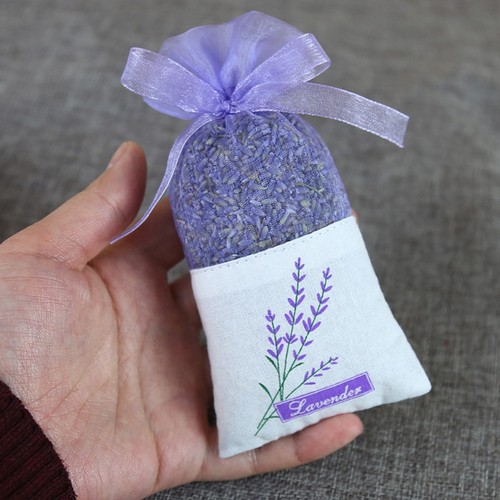 Lot De 4 Sachets Vides à Remplir De Lavande - Tissu, 16x12 Cm, Parfum Maison