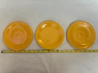 Lot of 3 Vintage Yellow Fiestaware Bread Plates – 6.5 inches