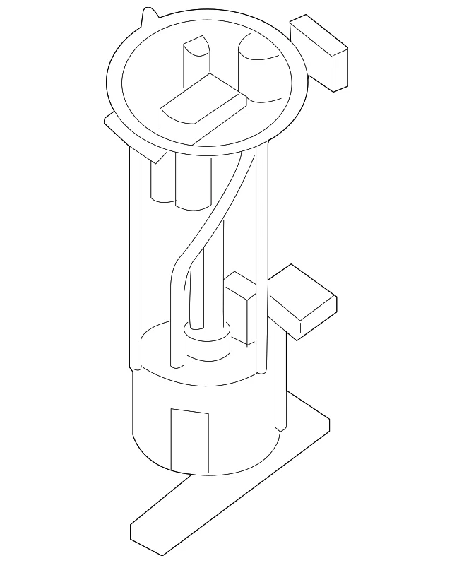 Bomba de combustível genuína Nissan NV1500 NV2500 NV3500 motor 5.6 DV - NOVO FABRICANTE DE EQUIPAMENTO ORIGINAL - Imagem 3 de 4