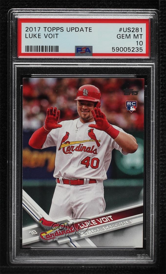 2017 Topps Update Luke Voit #US281 PSA 10 GEM MT Rookie RC