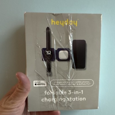 Heyday Foldable Wireless Charging Station for Apple Watch, iPhone, AirPods Pro